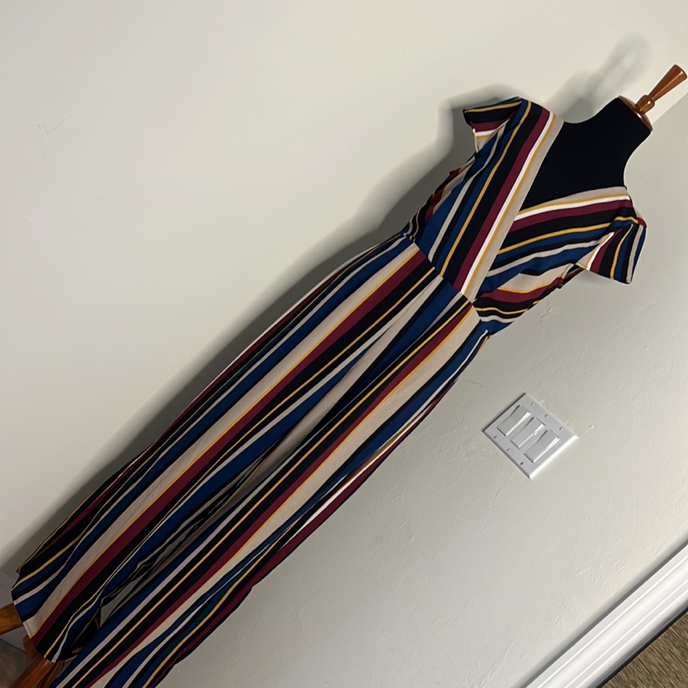 TRIXXI Stripe Jumpsuit L